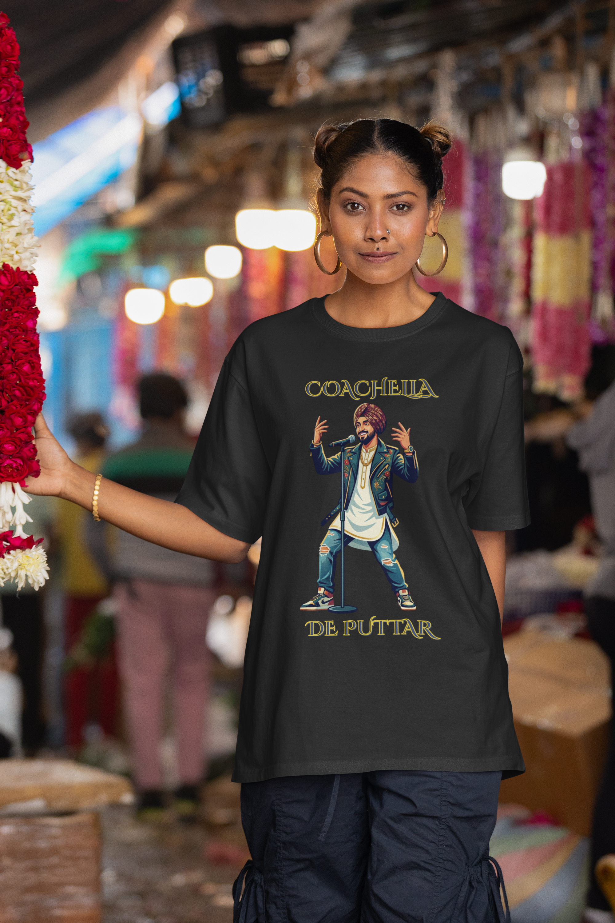Coachella De Puttar — The Modern Punjabi Tee — Premium Heavyweight
