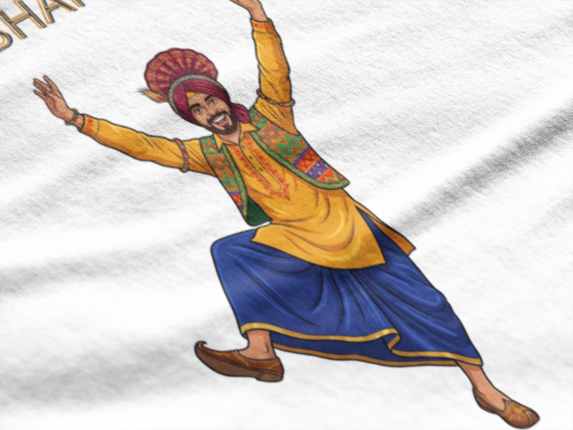 Bhangra Pa Lai — Always-Ready Dance Tee — Premium Heavyweight