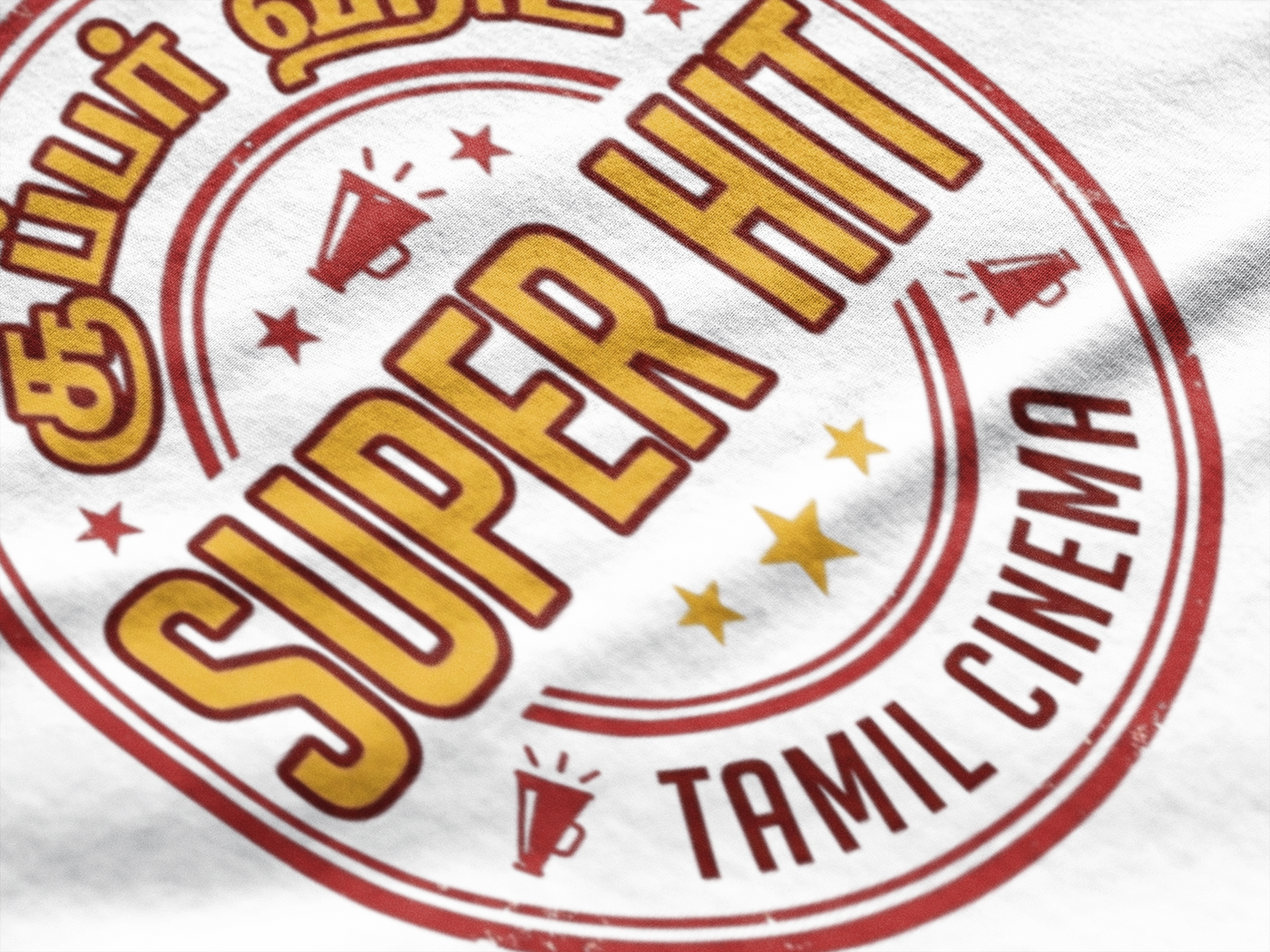 Super Hit — Namma Cinema Main Character Tee — Premium Heavyweight