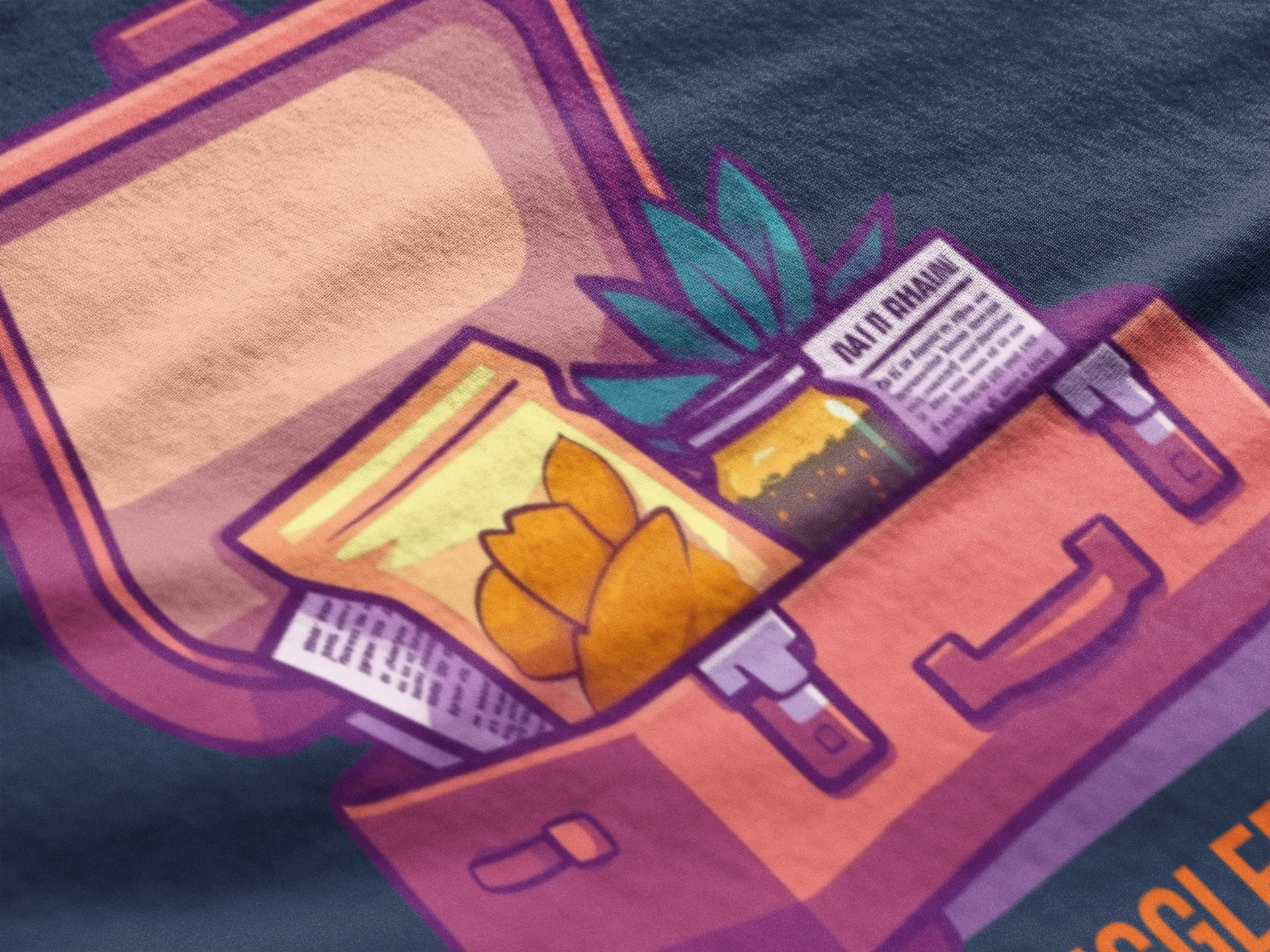 Spice Smuggler — The Suitcase Confession Tee — Premium Heavyweight