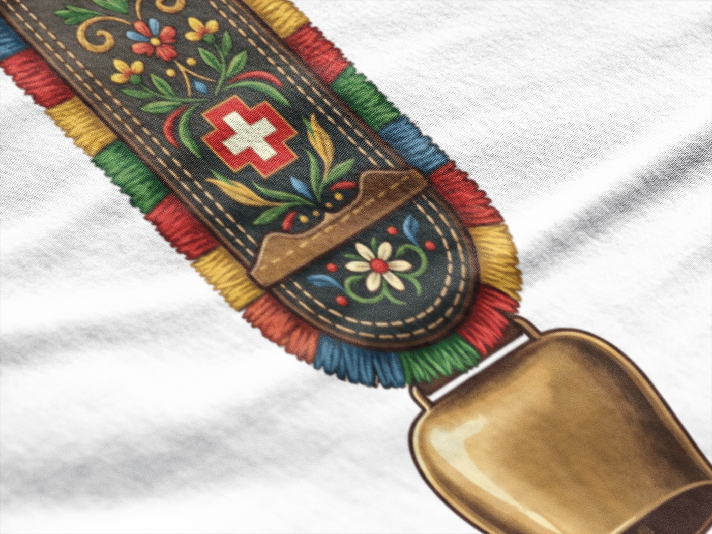 DDLJ Cowbell — Flex Tee — Premium Heavyweight