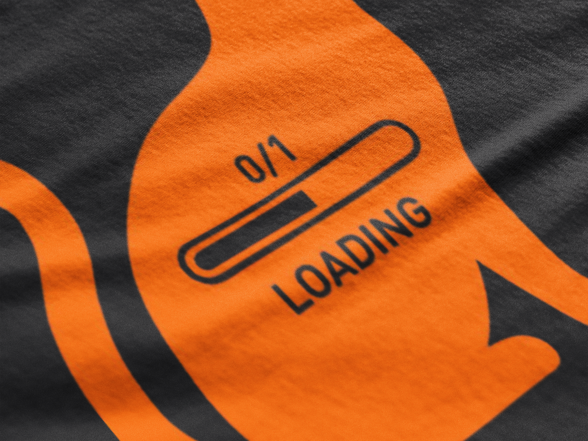 Cat Loading 0/1 — Graphic Tee