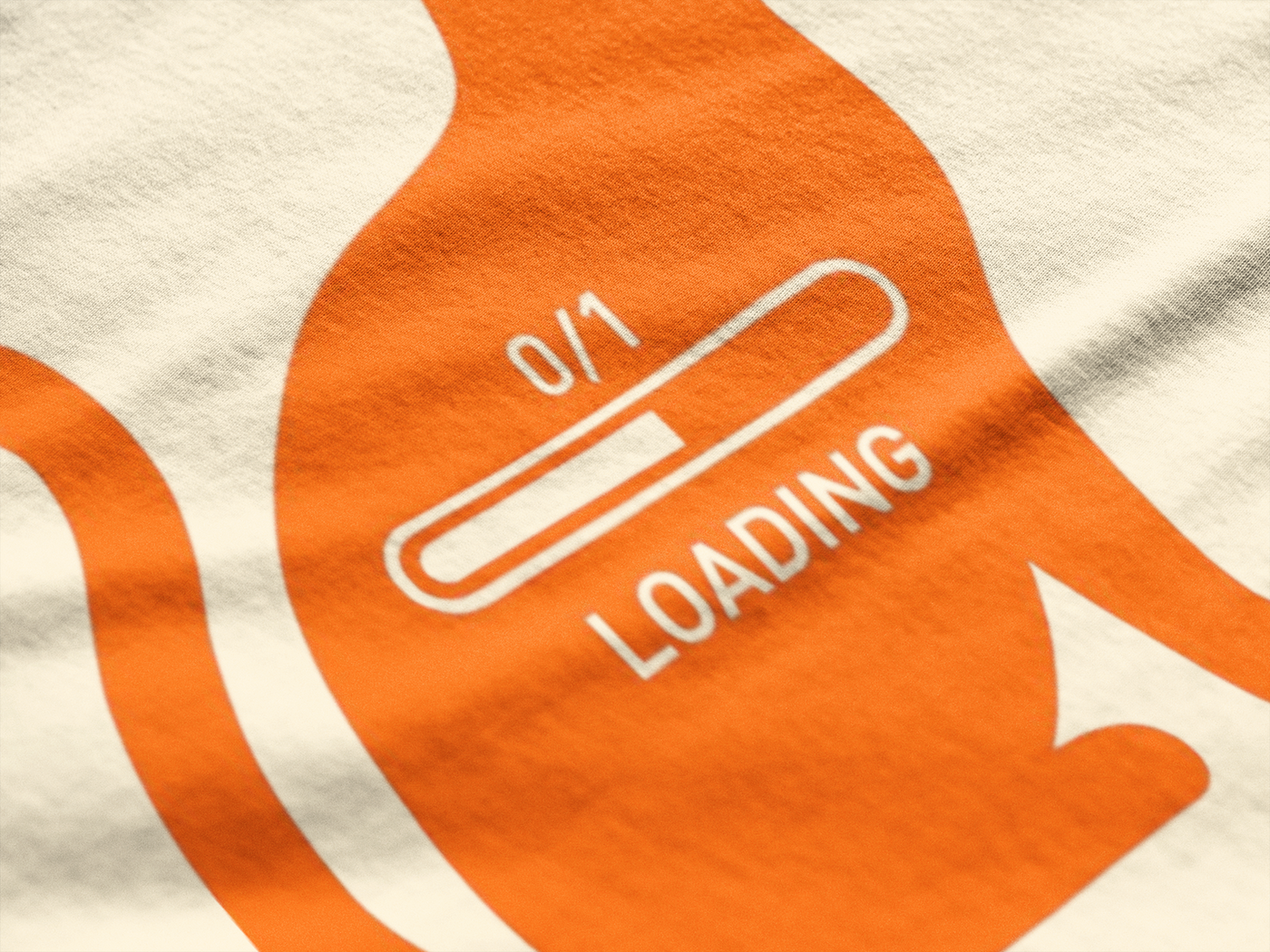 Cat Loading 0/1 — Graphic Tee