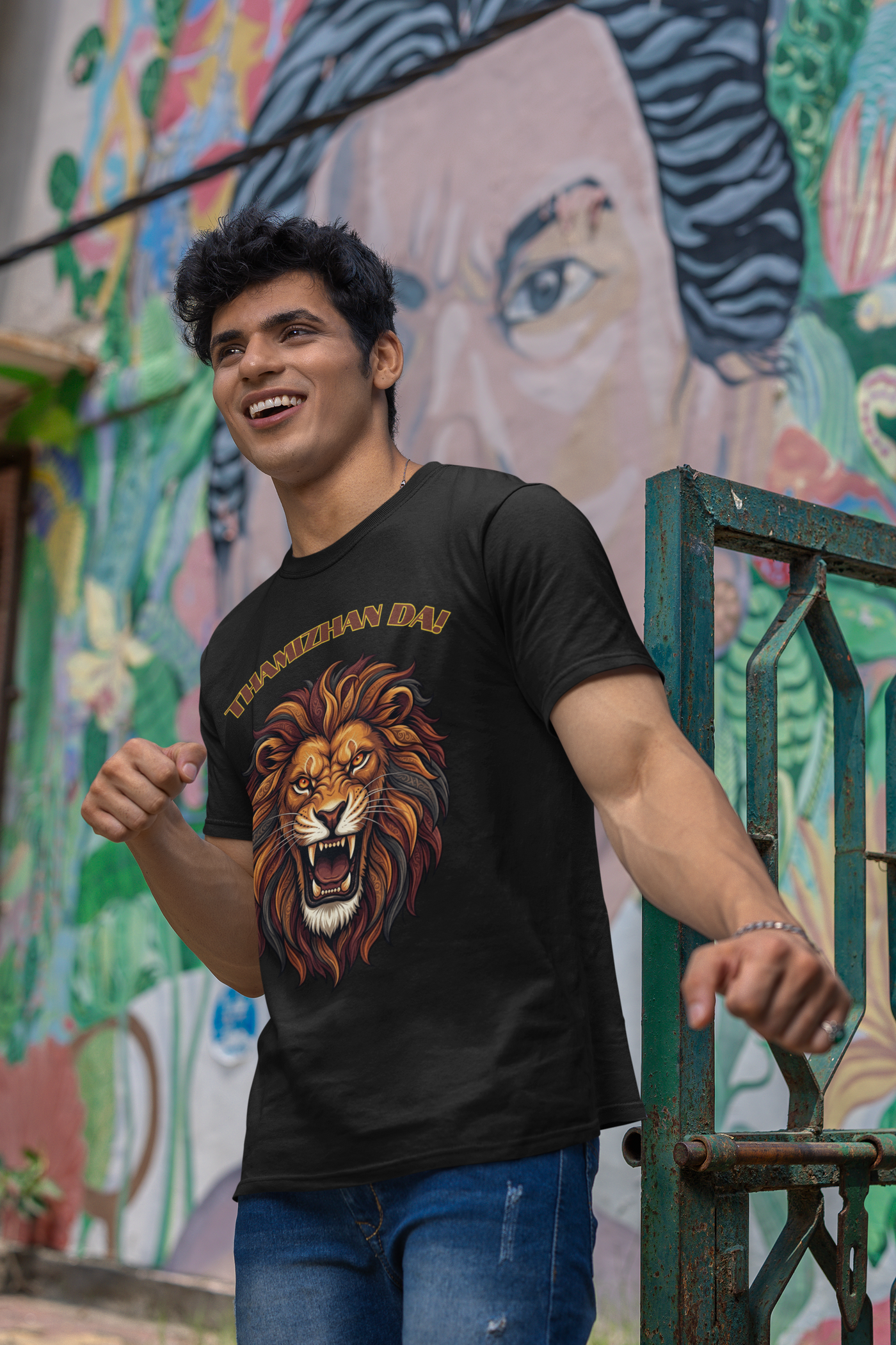Thamizhan Da — The Tamil Pride Tee — Premium Heavyweight