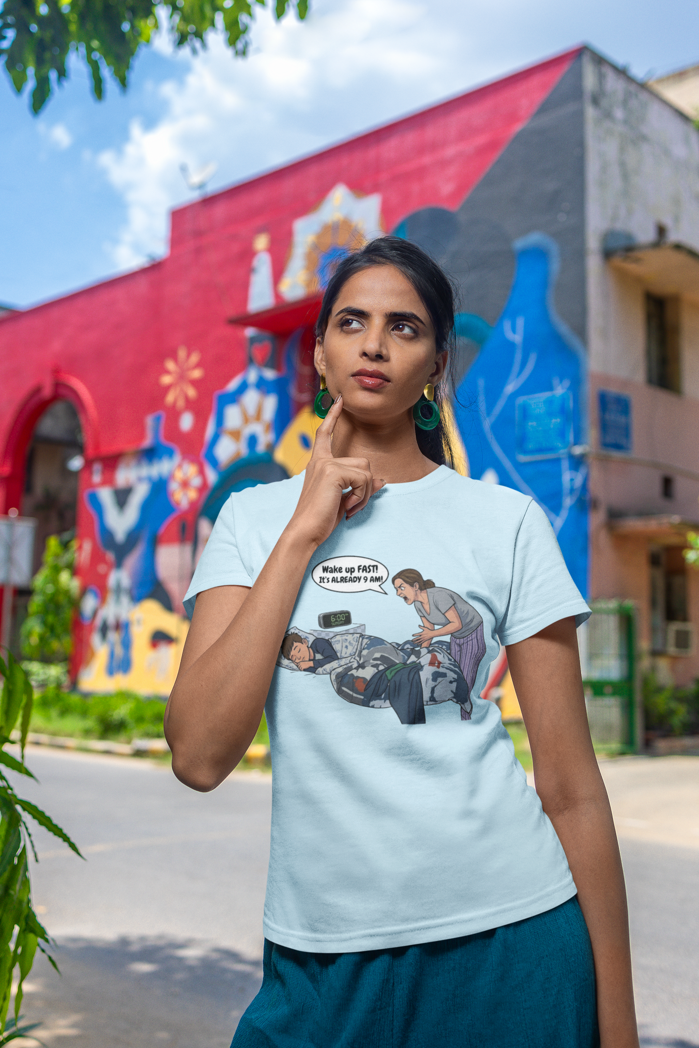Wake Up, It's Already 9 AM — Graphic Tee