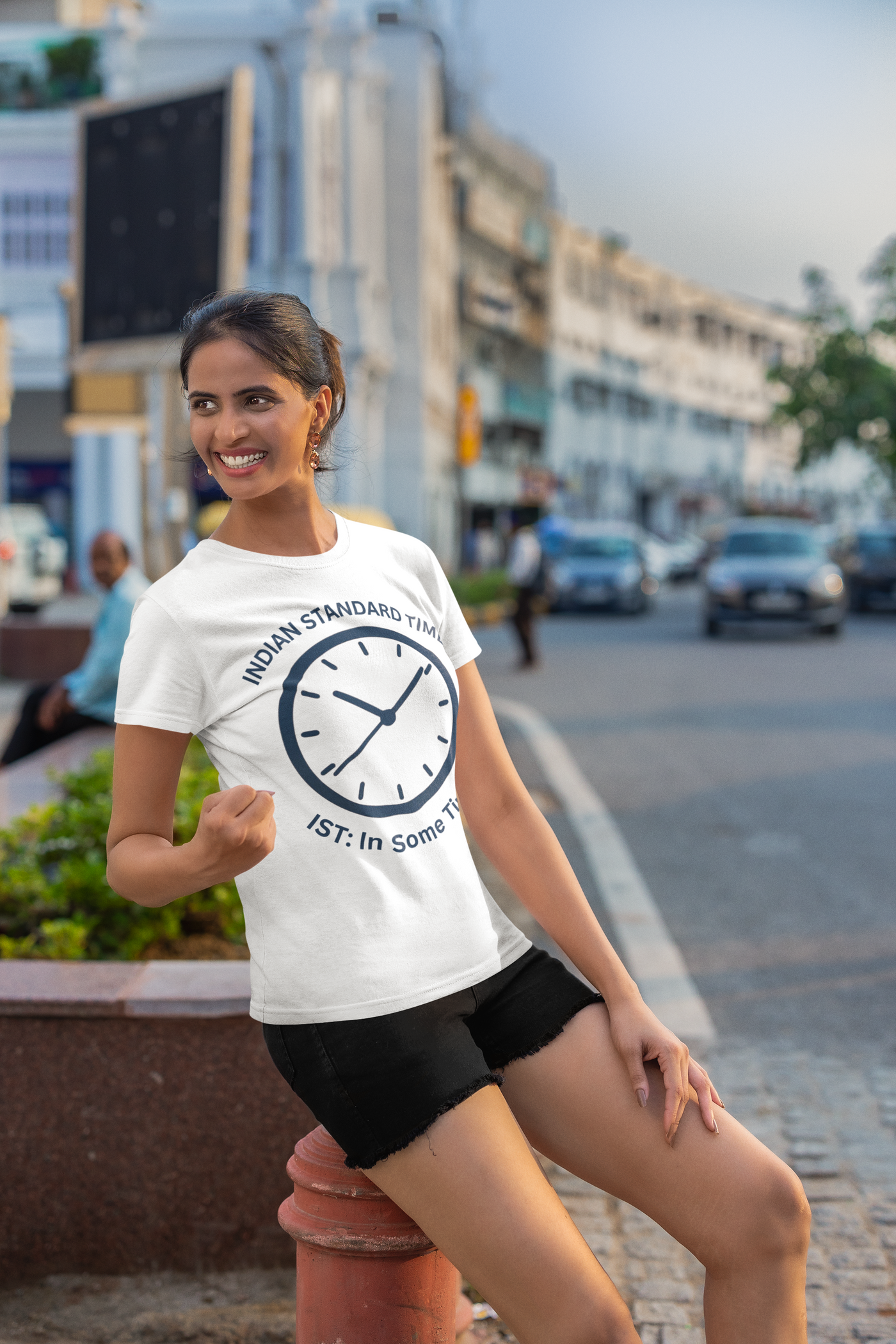 Indian Standard Time — IST Means "I Soon Think" — Premium Heavyweight