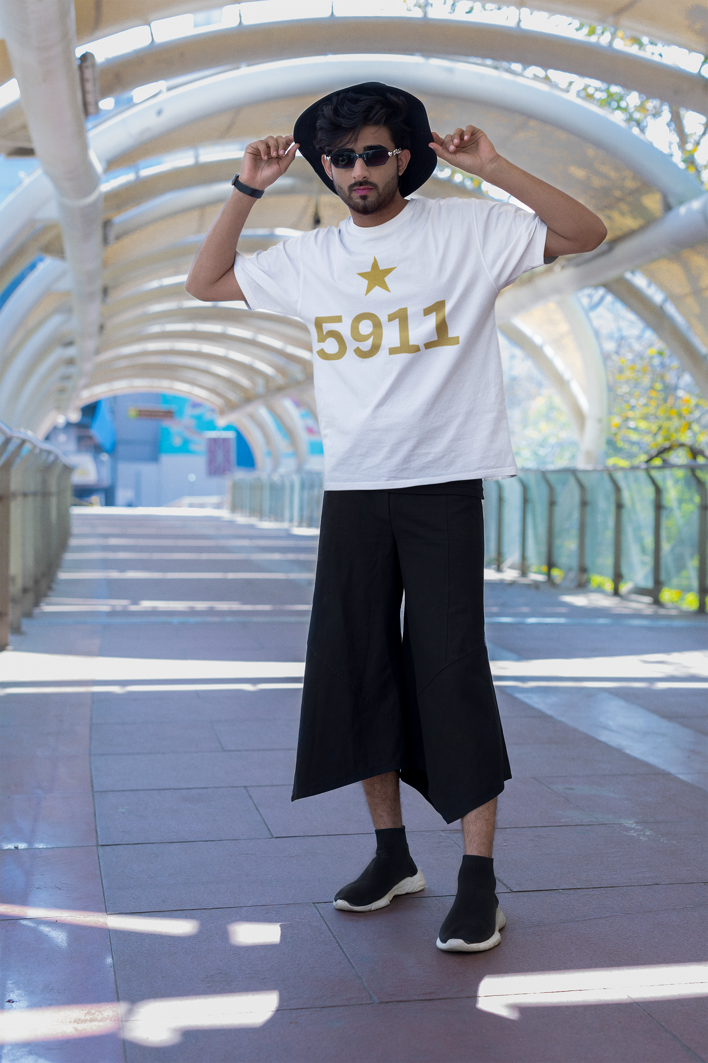Sidhu Moosewala 5911 — Punjabi Tribute Tee — Premium Heavyweight