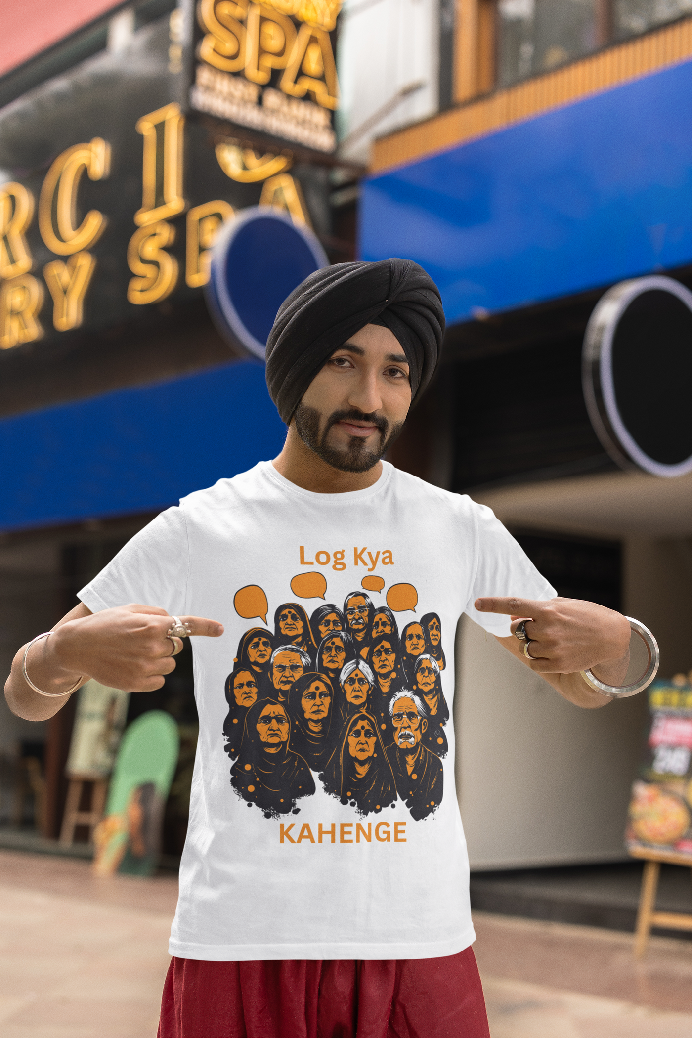 Log Kya Kahenge — The Question That Raised Us — Premium Heavyweight