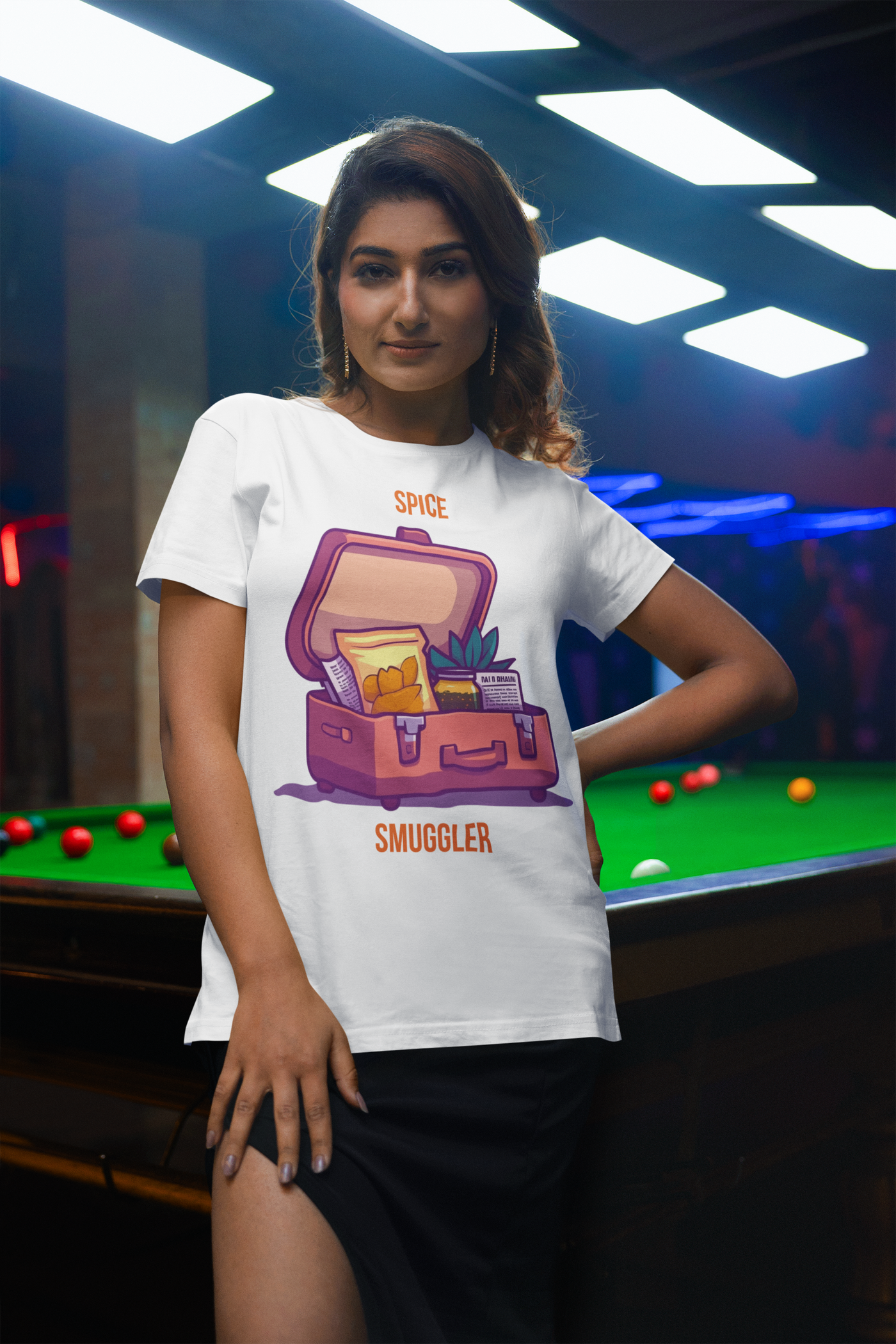 Spice Smuggler — The Suitcase Confession Tee — Premium Heavyweight