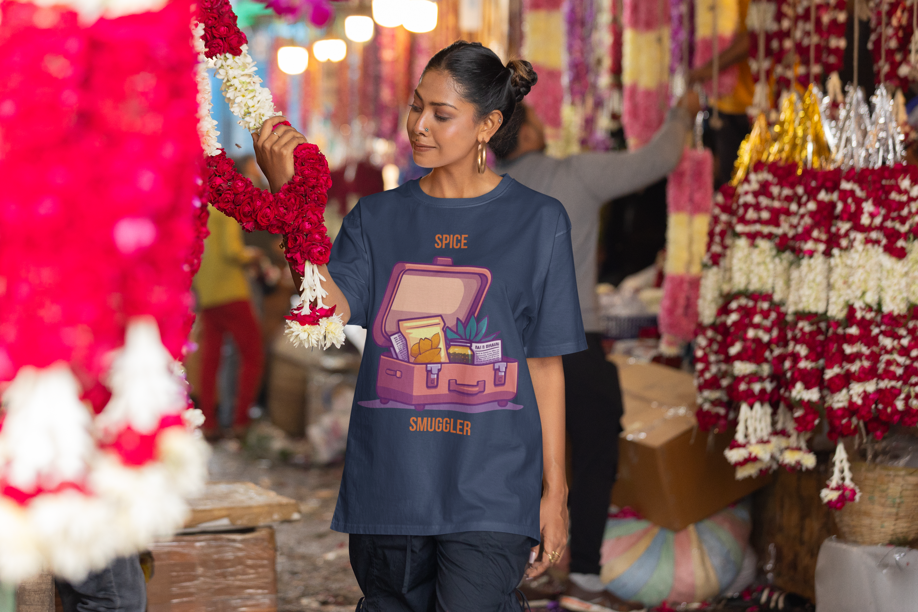Spice Smuggler — The Suitcase Confession Tee — Premium Heavyweight
