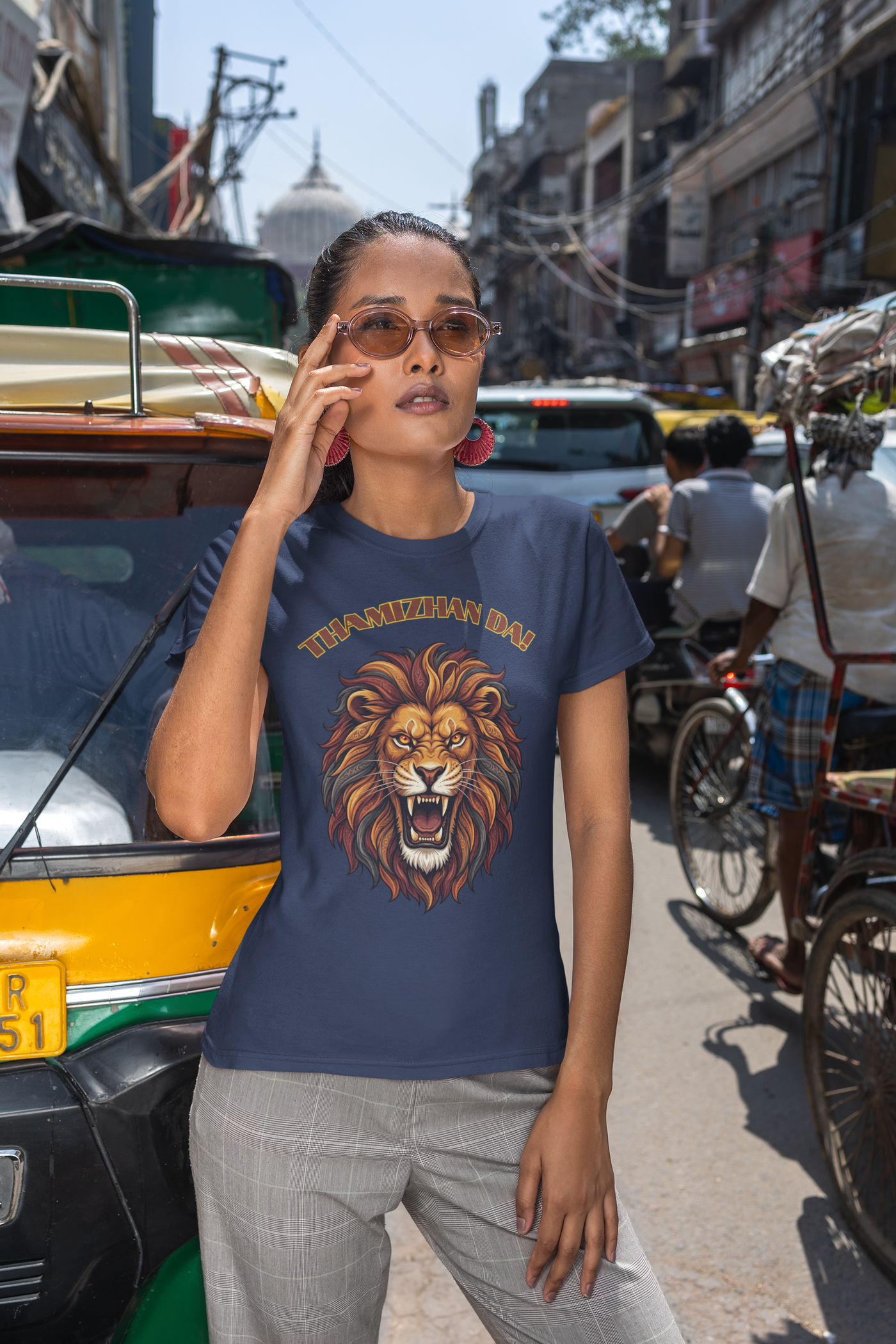 Thamizhan Da — The Tamil Pride Tee — Premium Heavyweight