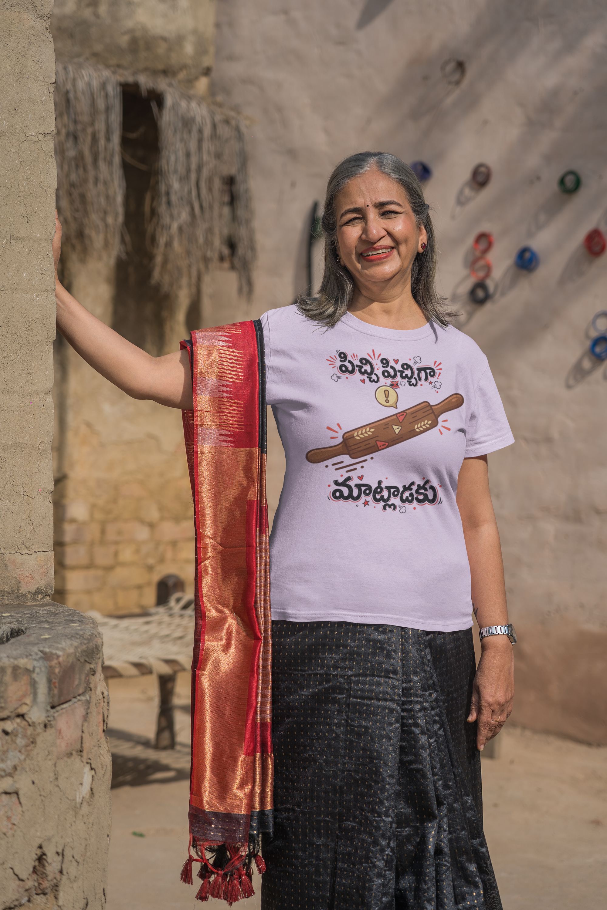 Picchi Picchiga Matladaku — The Domestic Warning Tee — Premium Heavyweight