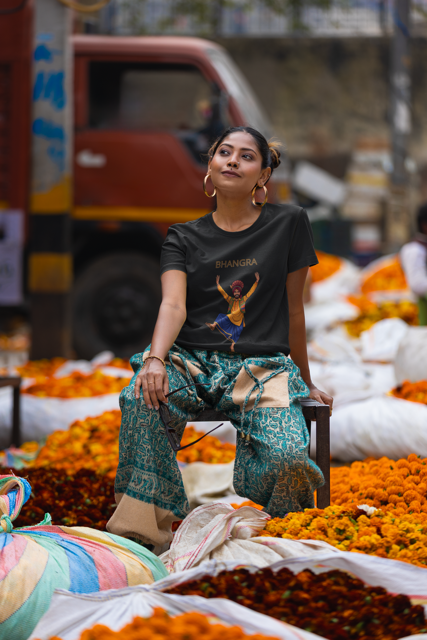 Bhangra Pa Lai — Always-Ready Dance Tee — Premium Heavyweight
