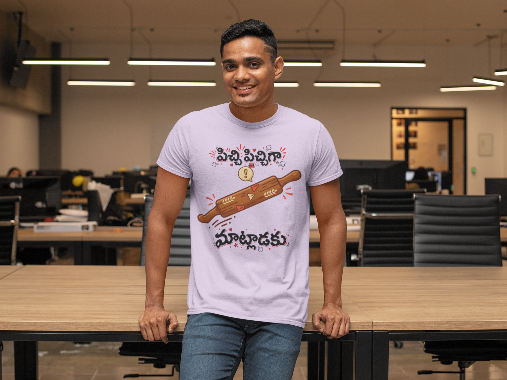 Picchi Picchiga Matladaku — The Domestic Warning Tee — Premium Heavyweight
