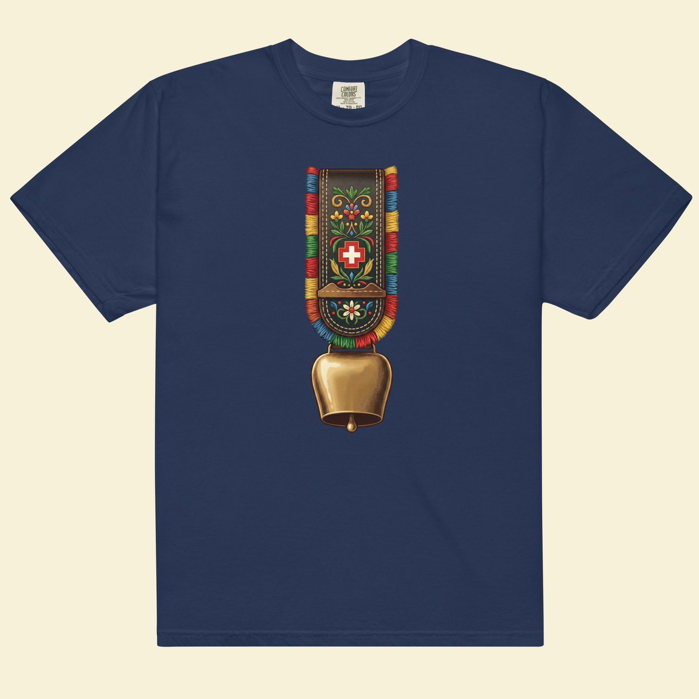 DDLJ Cowbell — Flex Tee — Premium Heavyweight