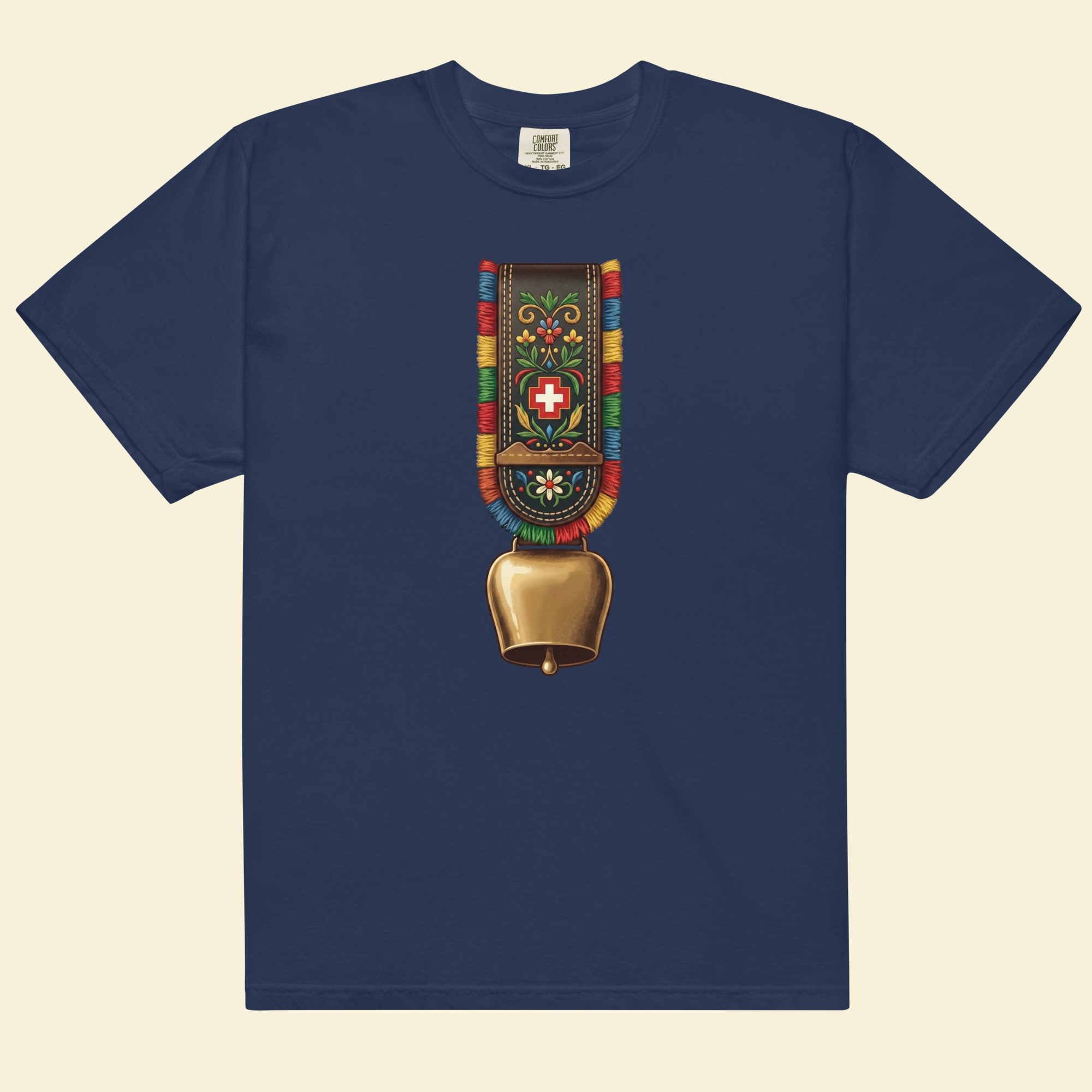 DDLJ Cowbell — Flex Tee — Premium Heavyweight