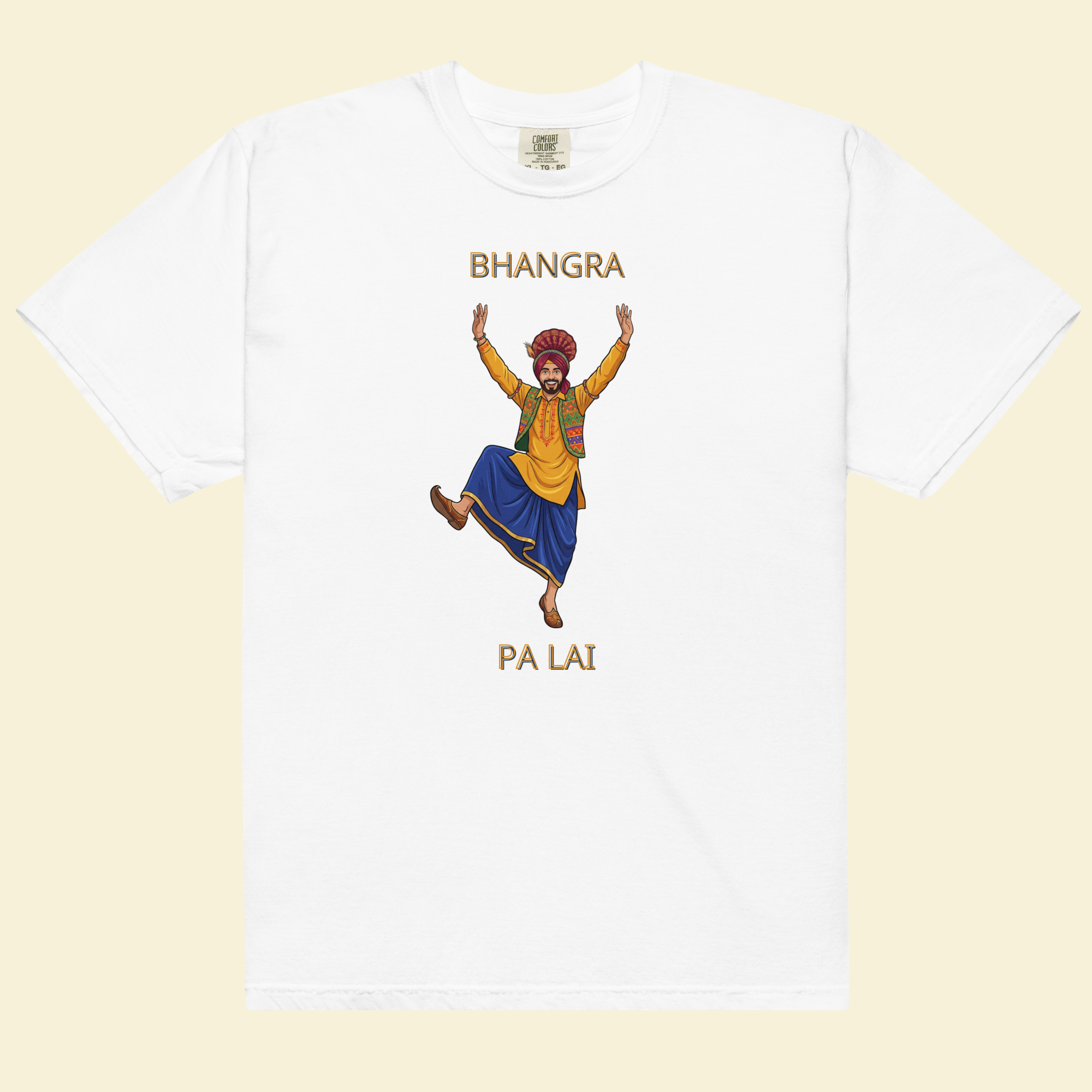 Bhangra Pa Lai — Always-Ready Dance Tee — Premium Heavyweight
